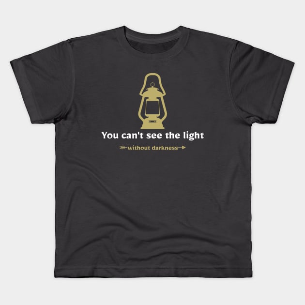 Lamp Kids T-Shirt by LbDesign